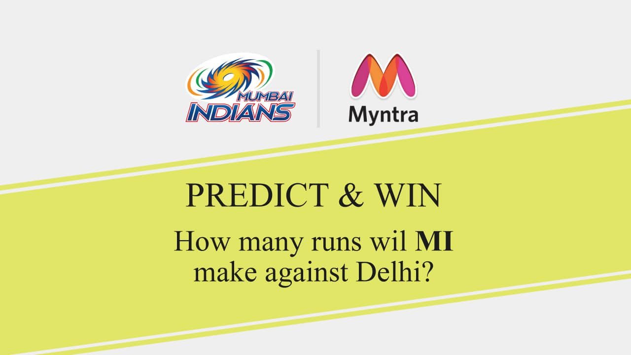 Myntra Announces Predict And Win With Myntra Contest For I P L Final