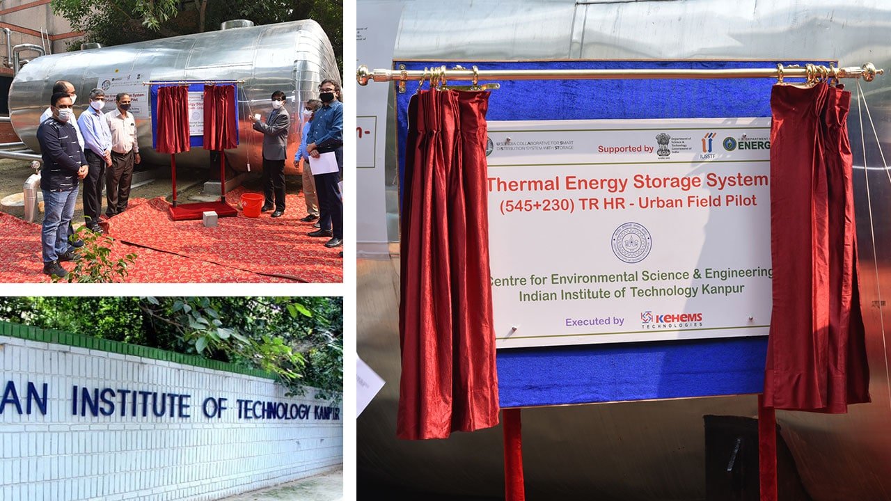 Thermal Energey Storage System In C E S E Building In I I T Kanpur