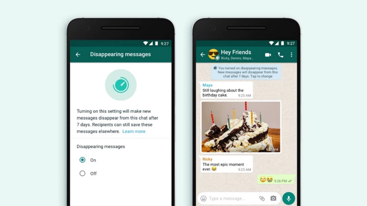 Whats App Launches New Feature Disappearing Messages