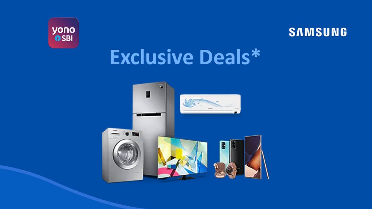 Yono S B I Offer Exclusive Deals On Samsung Electronics