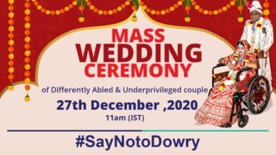 Narayan Seva Sansthan 18 Years Old Flagship Campaign Of Say No To Dowry