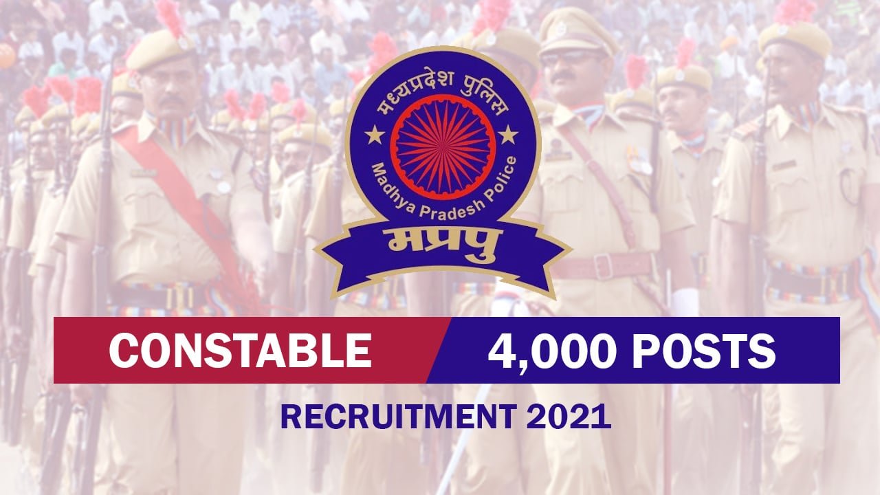 M P Police Constable Recruitment 2021