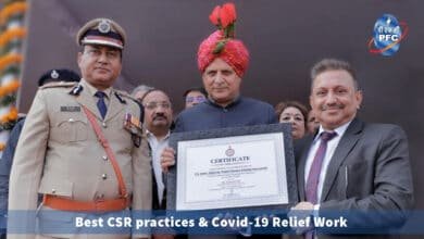 Power Finance Corporation Receives Certificate For Best C S R Practices & Covid 19 Relief Work