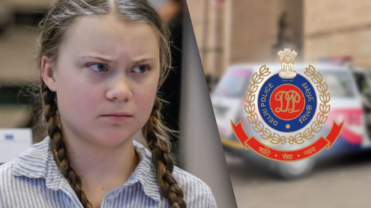 Delhi Police Register F I R Against Greta Thunberg