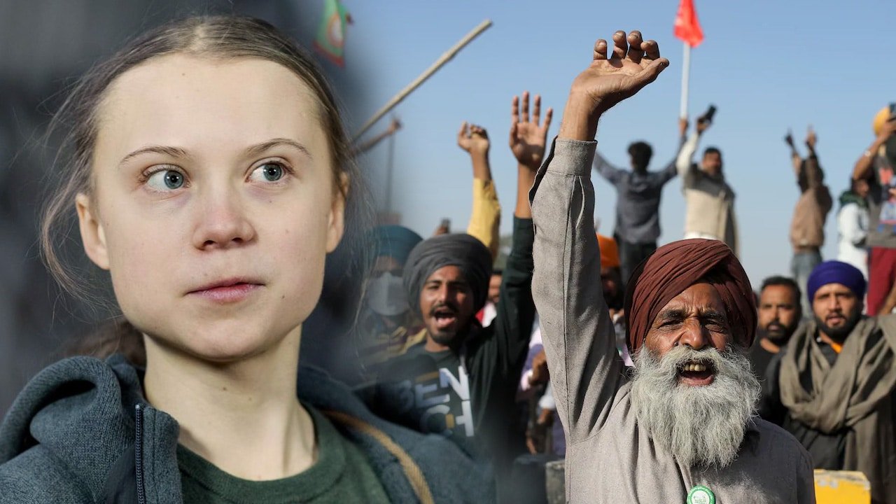 Greta Thunberg Lends Support To Farmers Protest In India