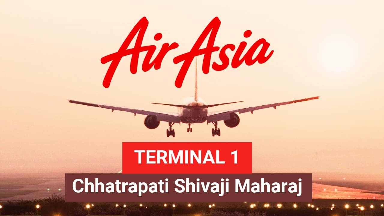 Air Asia India To Operate From Terminal 1 At Chhatrapati Shivaji Maharaj International Airport