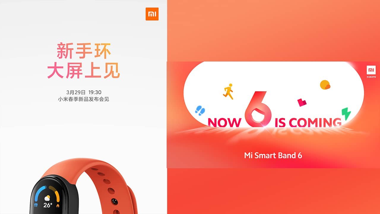 Mi Band 6 To Be Launch Globally On March 29 Confirm Xiaomi