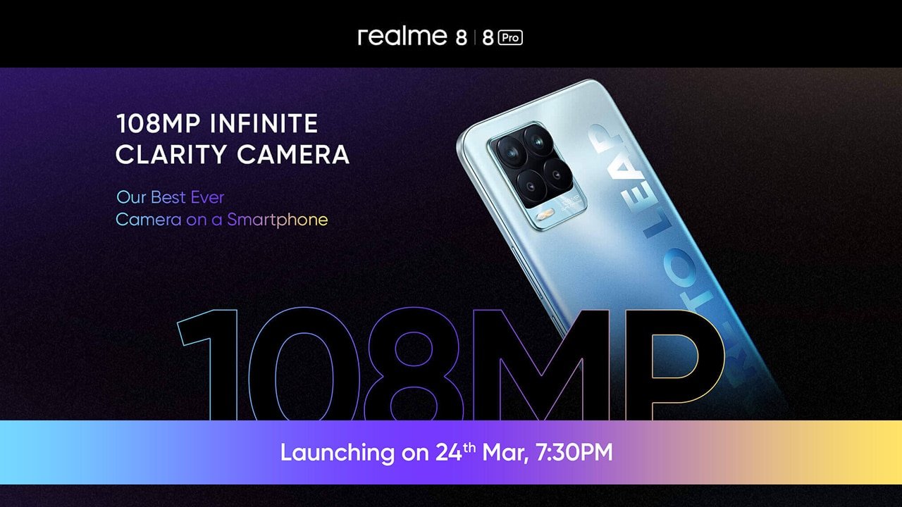 Realme 8 And Realme 8 Pro Launch In India Today