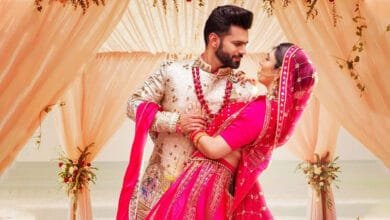 Rahul Vaidya And Disha Parmar Shares First Poster Of Wedding Love Song Madhanya