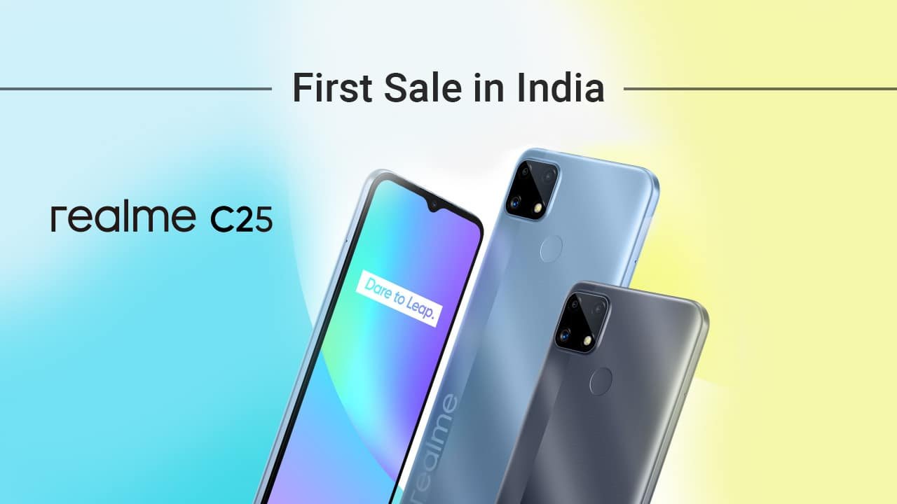 Realme C25 First Sale In India To Be Start From 16 April