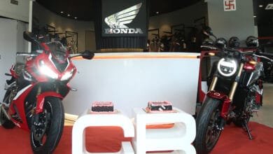 Honda Motorcycle Conducted Multiple Customer Deliveries From The Big Wing