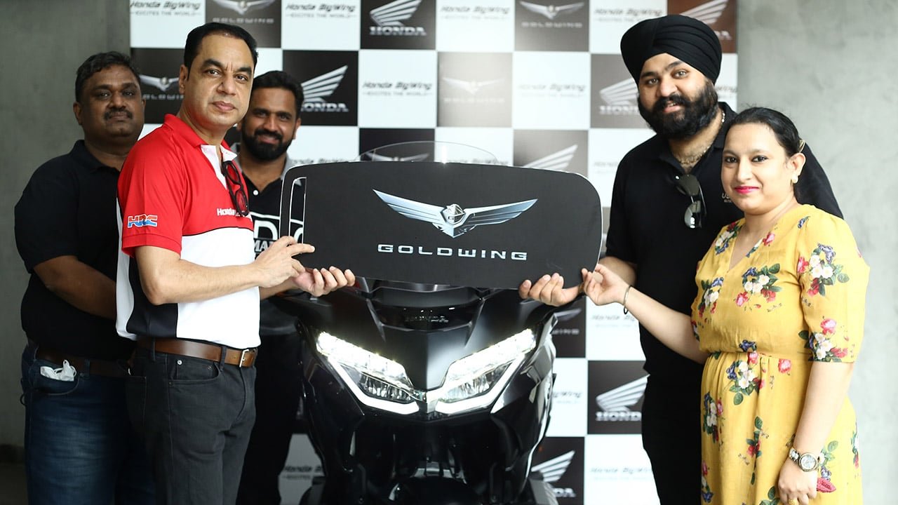 Honda Motorcycle & Scooter India Pvt Ltd Deliveries Of 2021 Gold Wing Tour In India