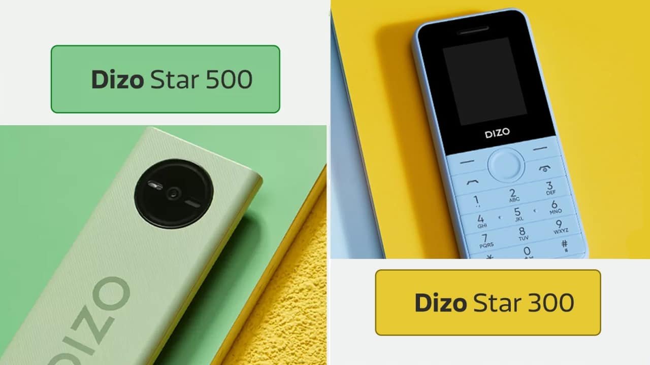 Realme Brand Dizo Launch Feature Phones Dizo Star 300 And Star 500