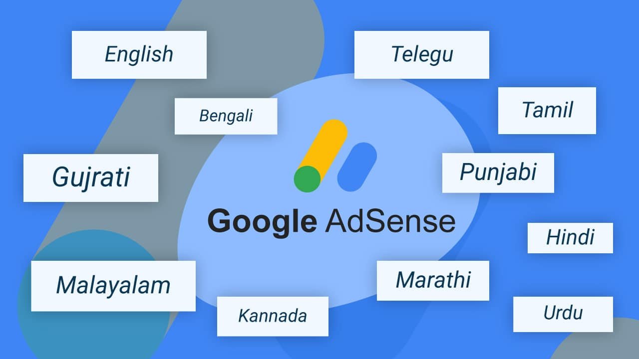 Google Ad Sense Local Language Support In India