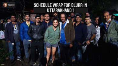 Taapsee Pannu Wraps Up The First Schedule Of Her Upcomin Movie Blurr