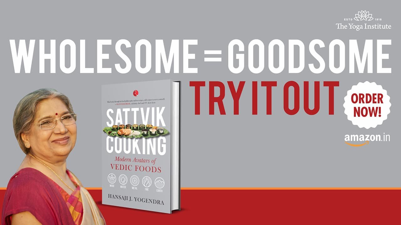 The Yoga Institute Launches Sattvik Cooking Book Of Dr Hansaji Yogendra