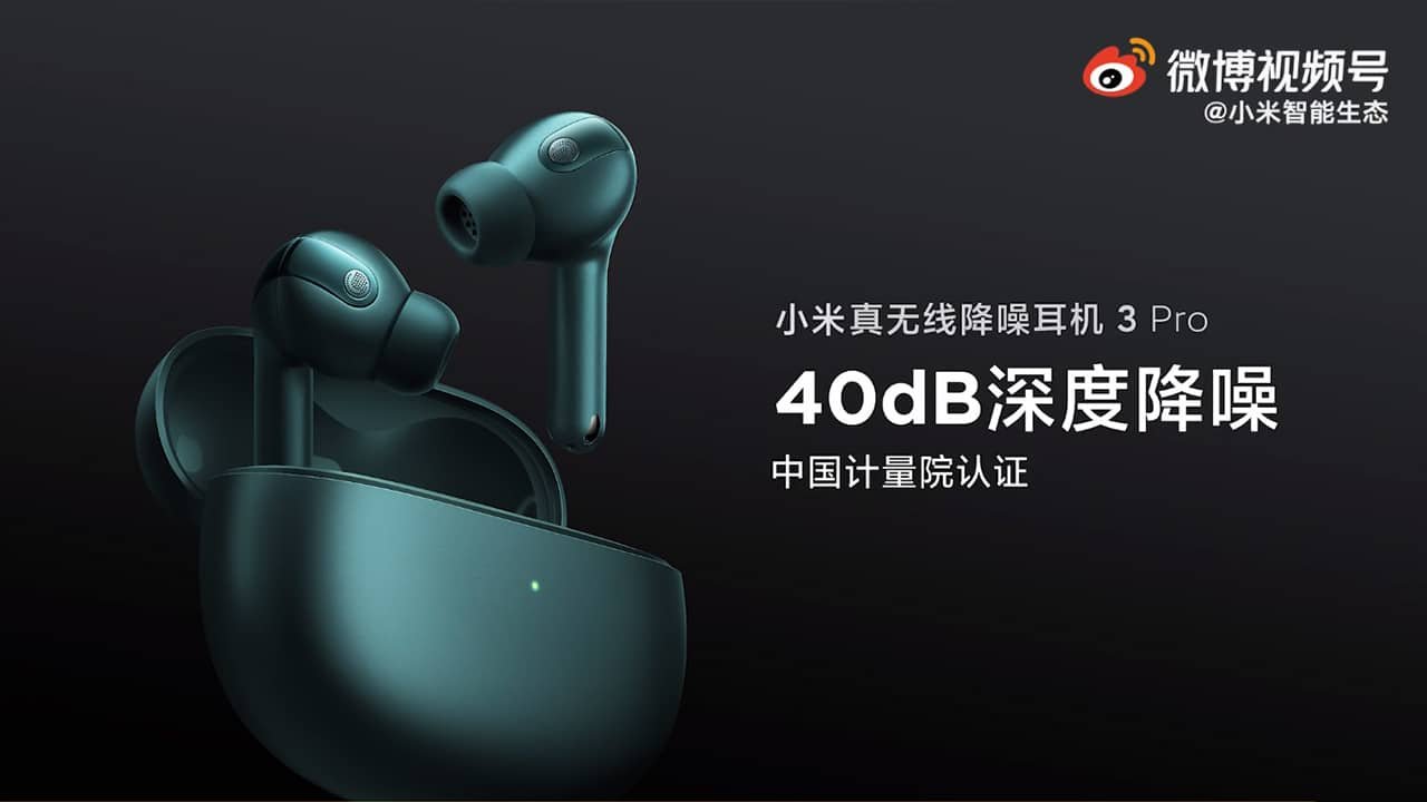 xiaomi tws earphones 3 pro