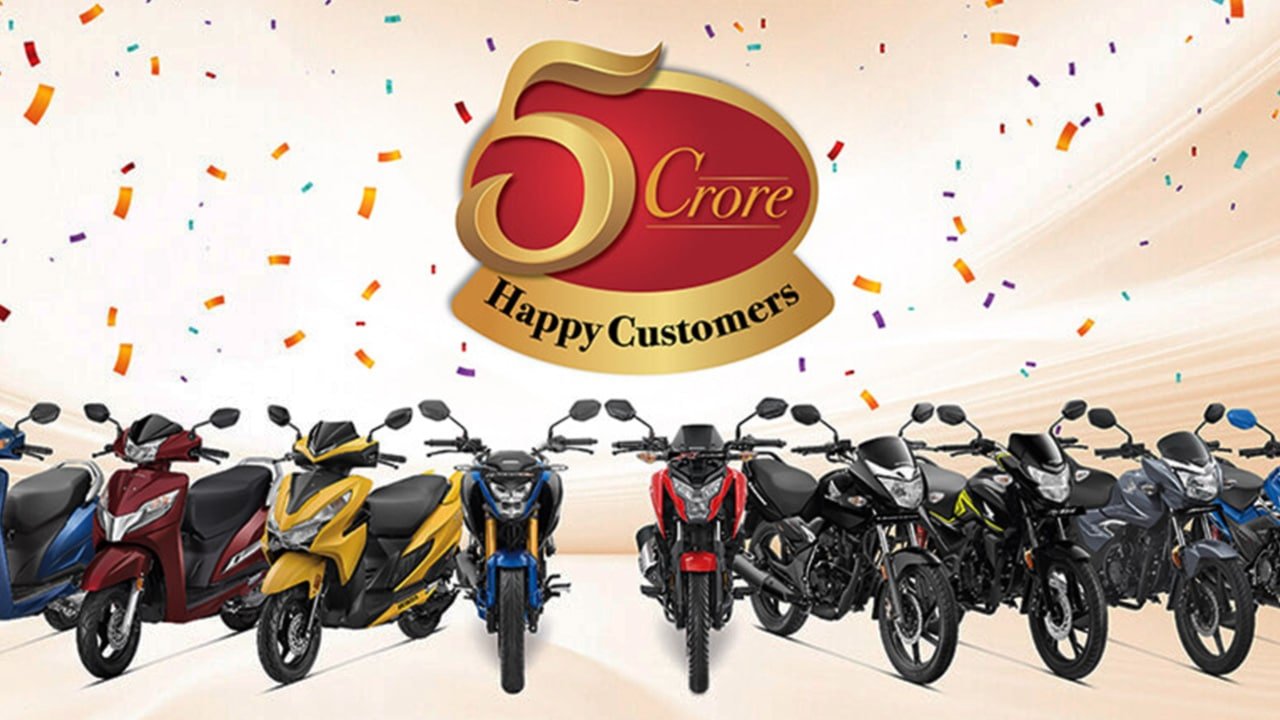 Honda 2Wheelers India breaches 5 crore domestic unit sales milestone