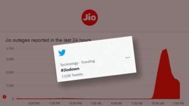 Jio Network Downtrends On Twitter With Hashtag