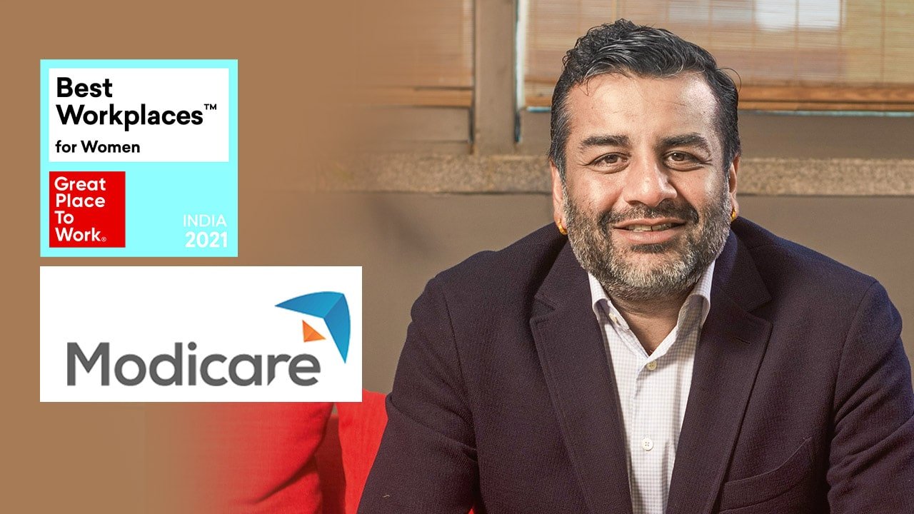 Modicare Limited Has Been India’s Best Workplaces™ For Women 2021 By Great Place To Work® India