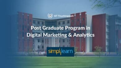 Simplilearn I I I T Tiruchirappalli Digital Marketing Analytics Course