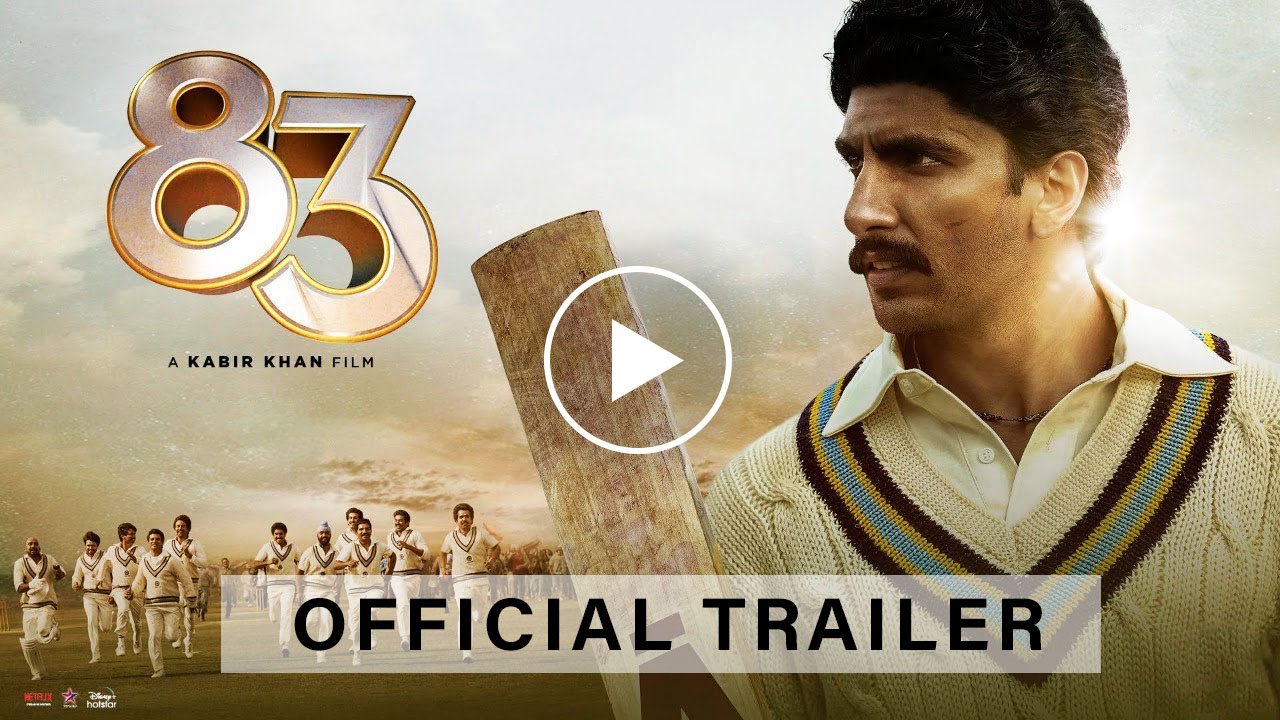 In Kabir Khan Film 83 Trailer Ranveer Singh As Kapil Dev