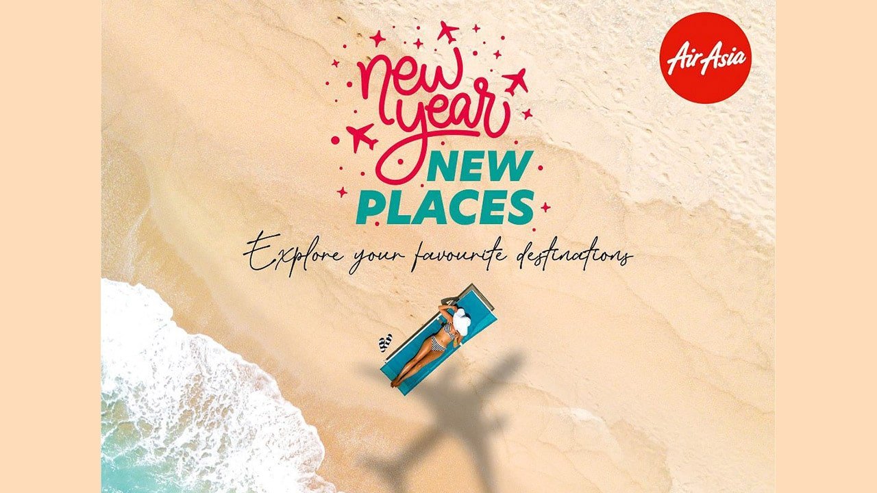 Air Asia India New Year New Places Sale