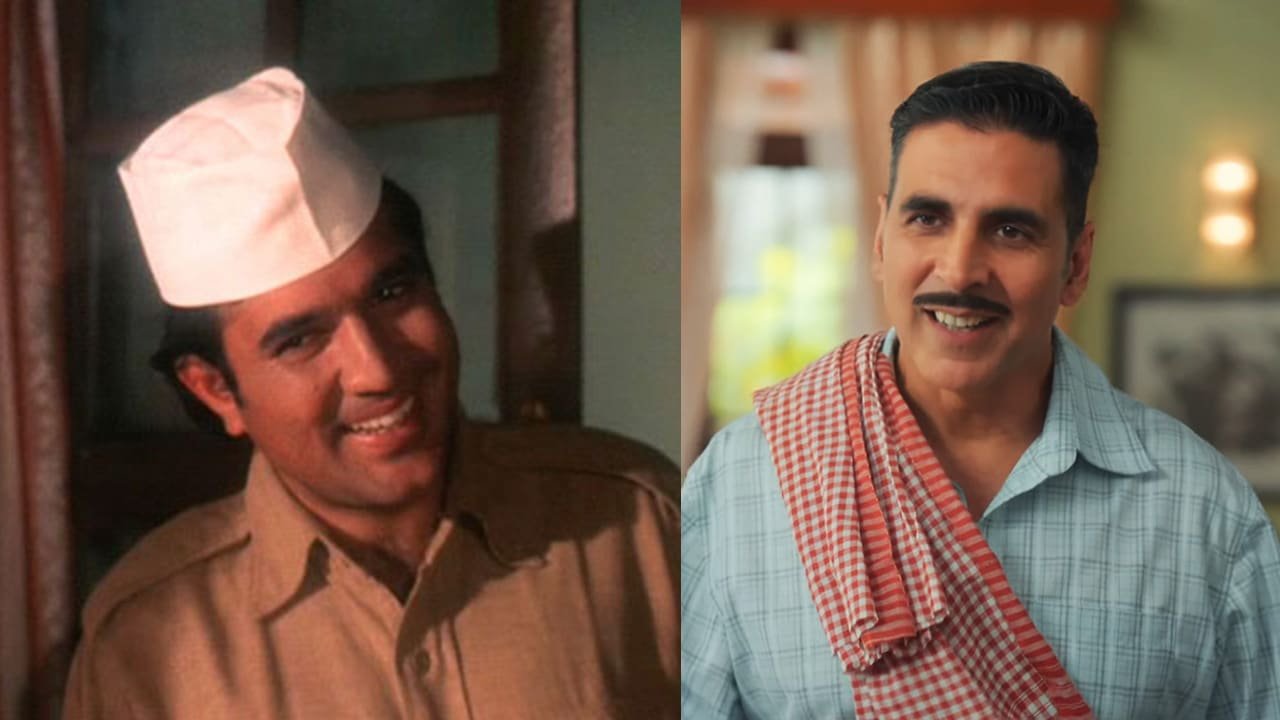 Akshay Kumar Recreates Iconic Bawarchi Role Of Rajesh Khanna