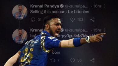Krunal Pandya Twitter Account Hacked 27th January