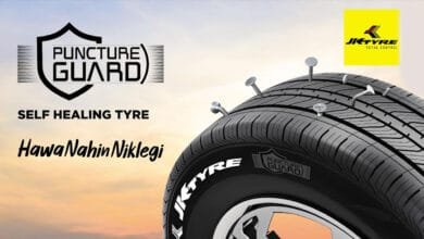 J K Tyre Launched Puncture Guard Tyre