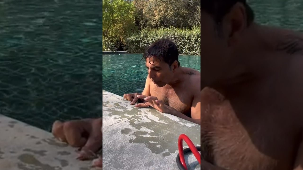 Akshay Kumar Saves The Life Of A Little Friend