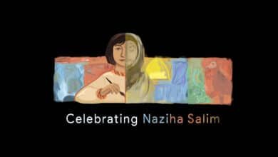 Google Doodle Celebrating Naziha Salim