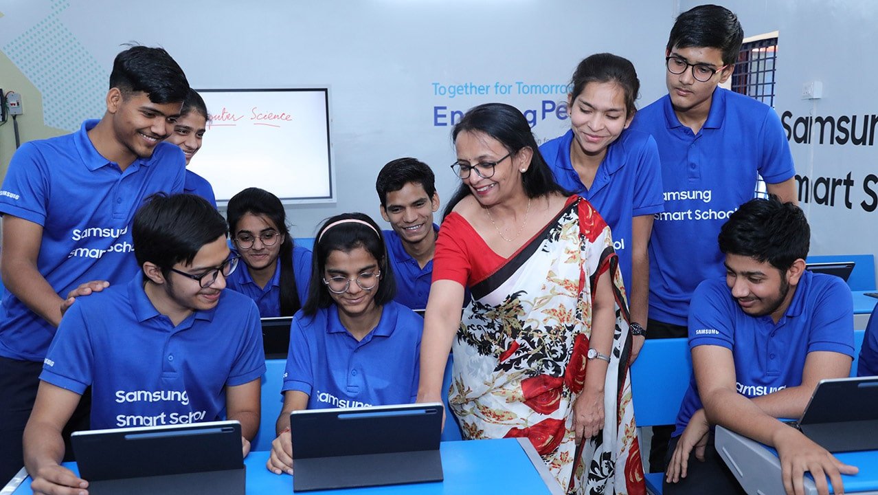 Samsung Smart School Program At Navodaya Schools
