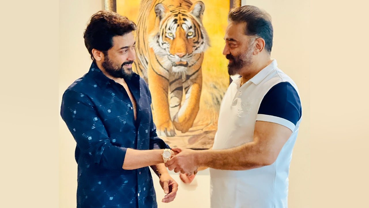 Kamal Haasan Gifts Rolex Watch To Suriya