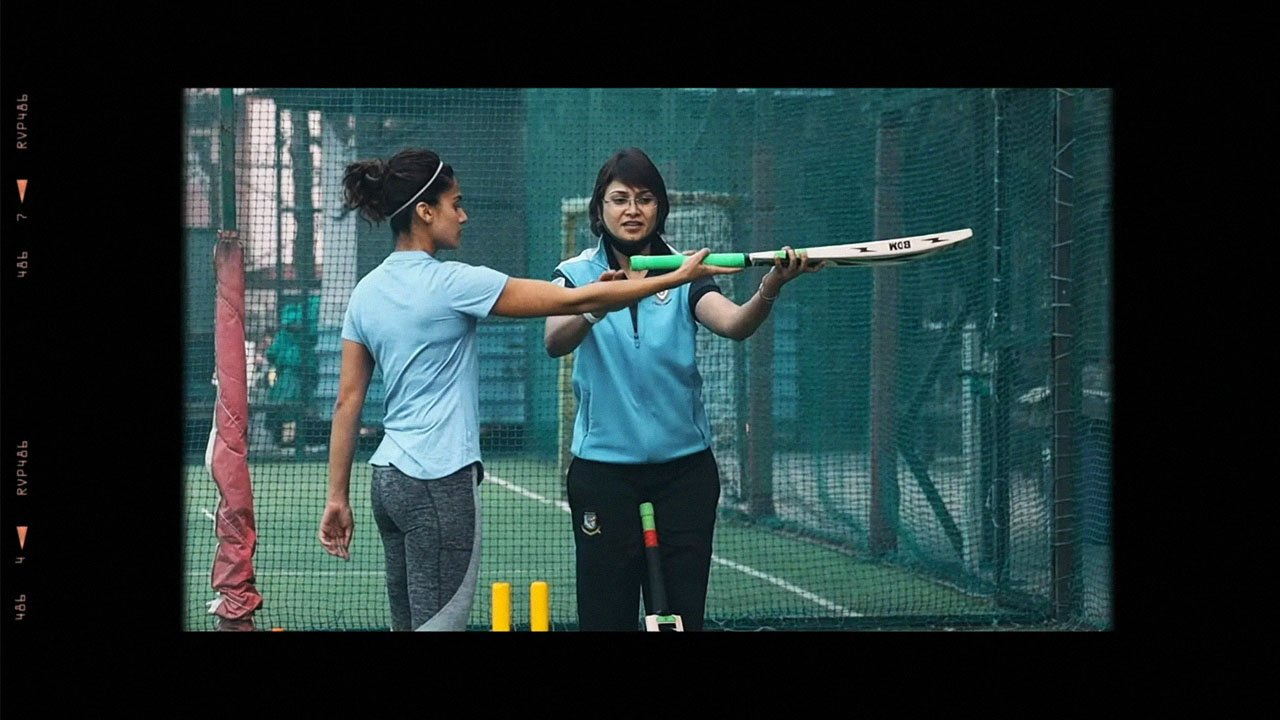 B T S Video Of Taapsee Pannu As Mithali Raj In Shabaash Mithu