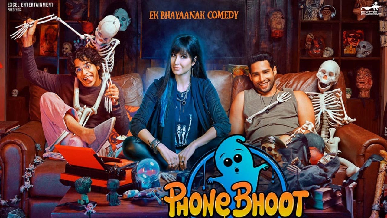 Phone Bhoot Motion Poster