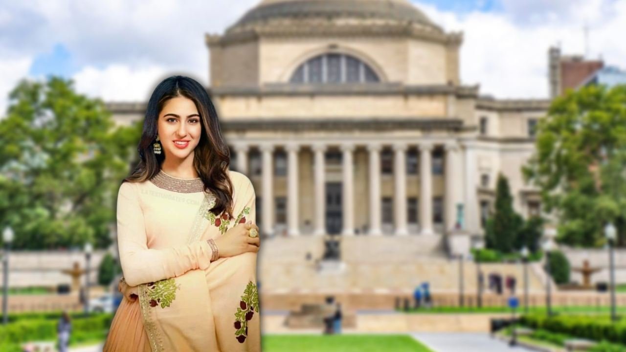 Sara Ali Khan Visits Columbia University