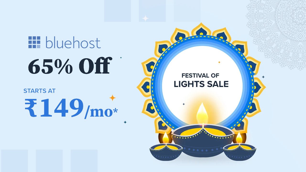 Bluehost Word Press Hosting Discounts For Diwali
