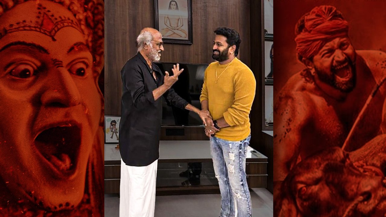 Kantara Star Rishab Shetty Meets Superstar Rajinikanth