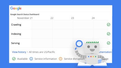Google Introduces Search Status Dashboard