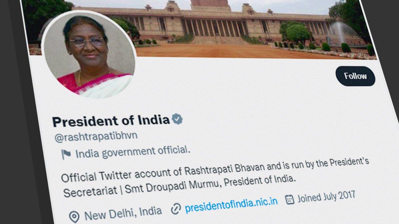 Twitter Grey Tick For Government