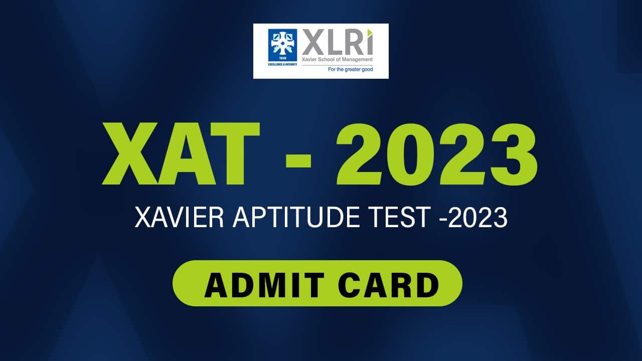 X A T 2023 Admit Card Announced