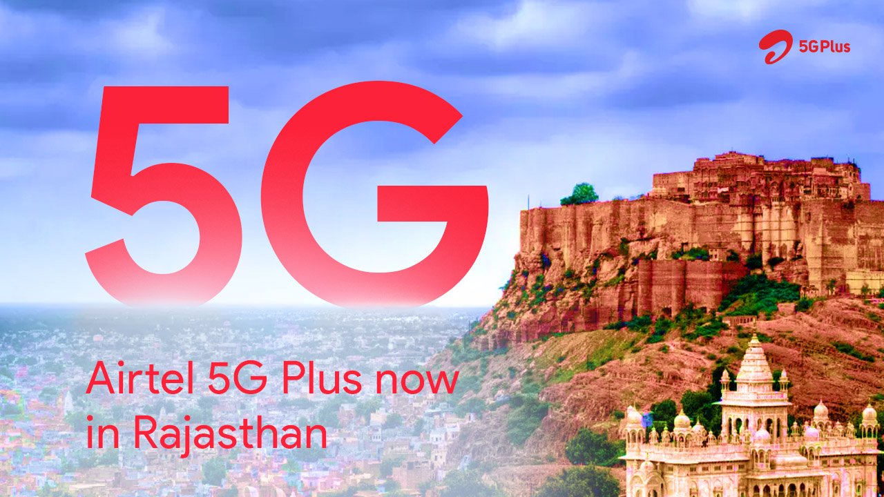 Airtel 5 G Plus In Rajasthan