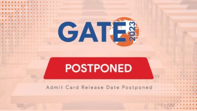 Gate 2023 Admit Card Postponed